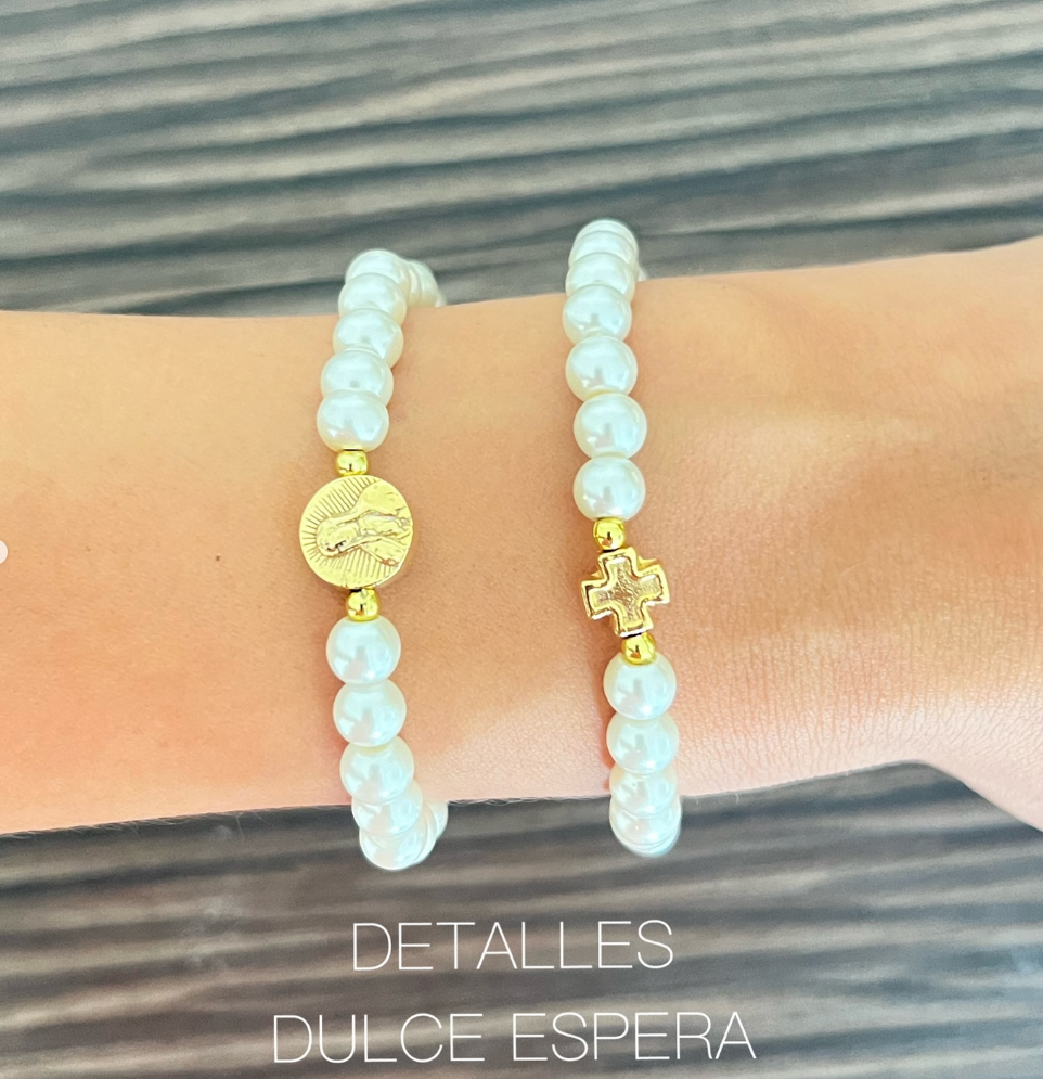 Pulsera de Perlas Ajustable
