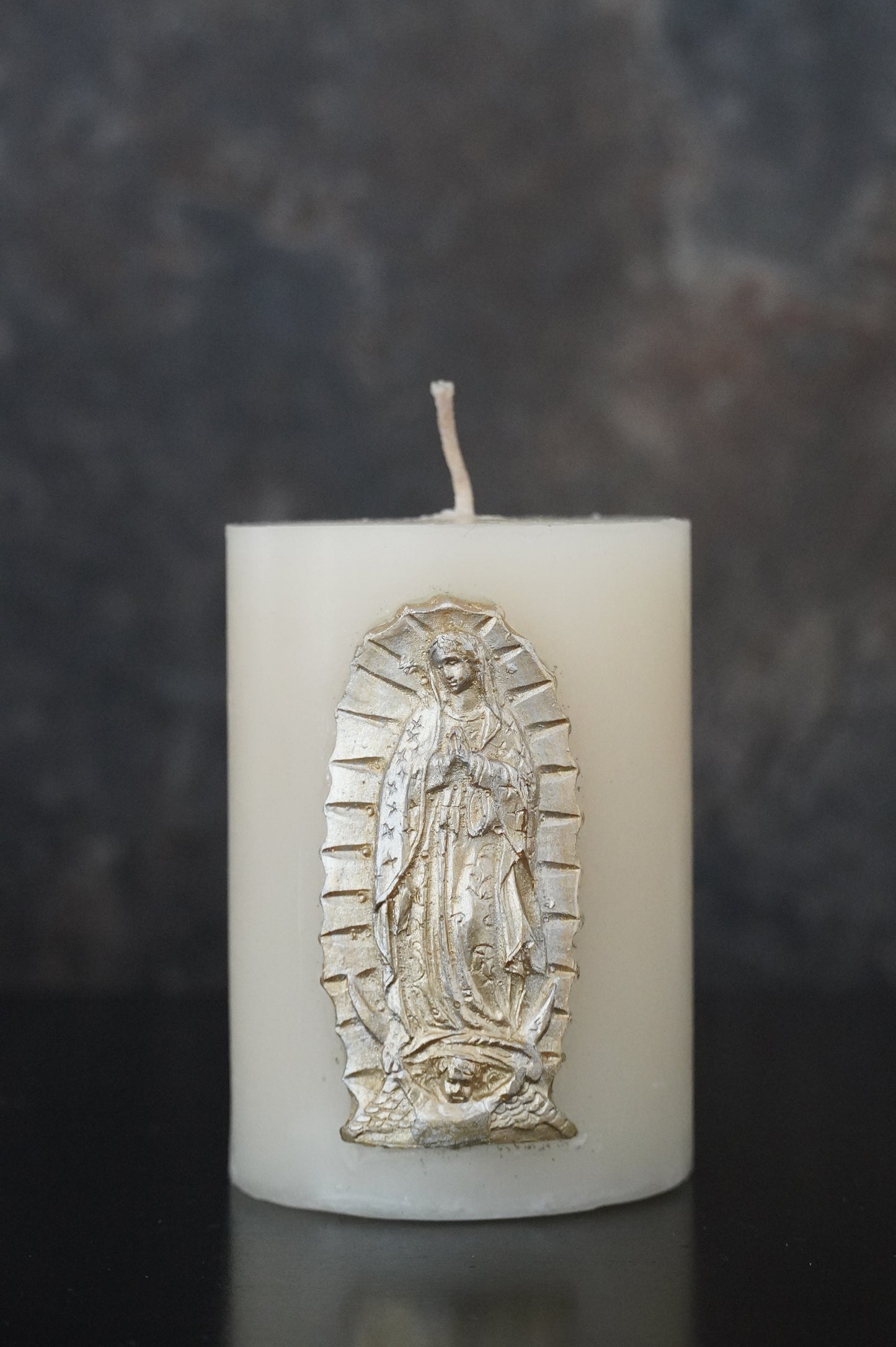 Cirio de la Virgen de Guadalupe 10x7