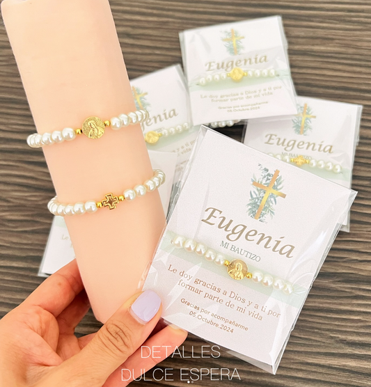Pulsera de Perlas Ajustable